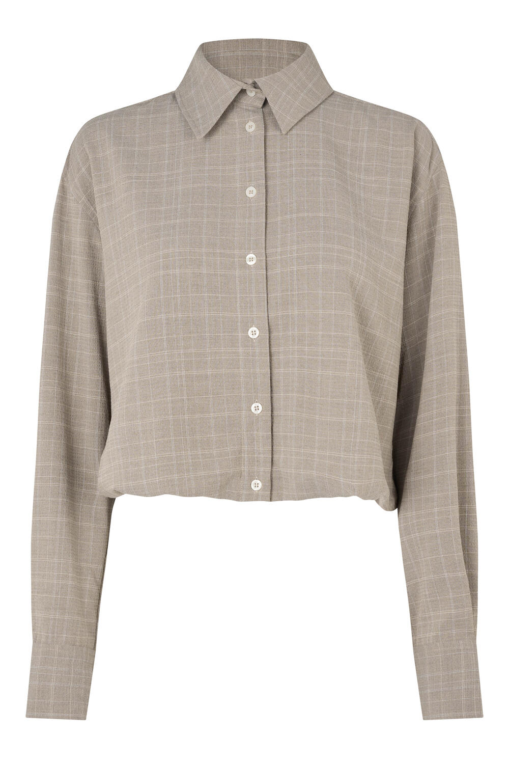 Maira skjorte - Mid Brown Melange